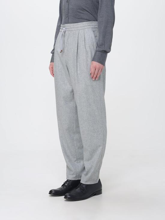 26FW 브루넬로 쿠치넬리 스트레이트 팬츠 M038PE1710 C511 Grey - BRUNELLO CUCINELLI