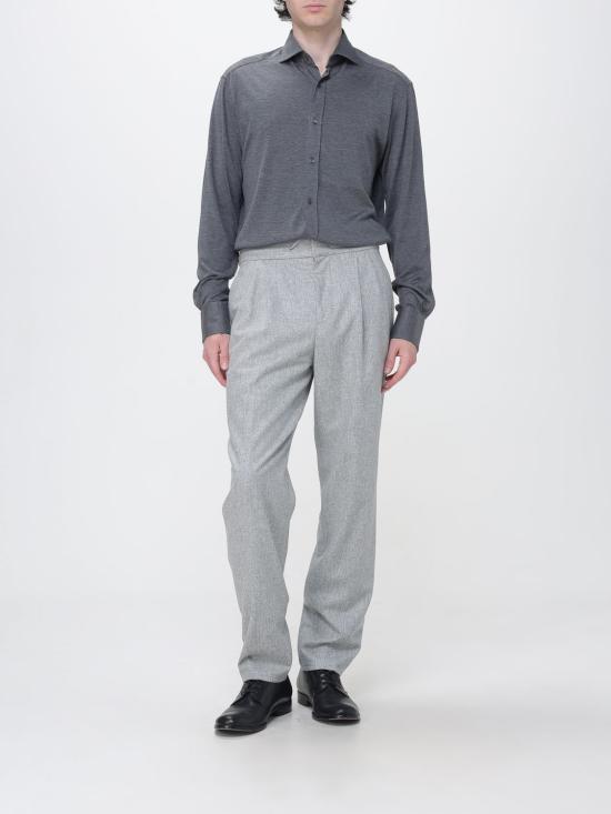 26FW 브루넬로 쿠치넬리 스트레이트 팬츠 M038PE1710 C511 Grey - BRUNELLO CUCINELLI