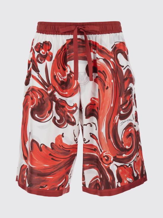 26FW 돌체앤가바나 숏팬츠 GV37ATHI133 ID5DQ Red - DOLCE & GABBANA