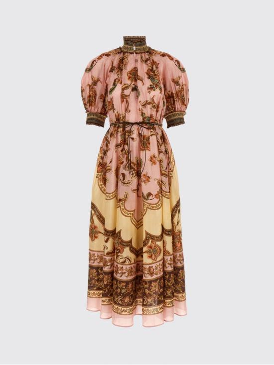 26FW 짐머만 롱 원피스 8255DSS261 MJCO Pink - ZIMMERMANN