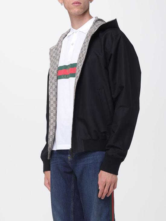 26FW 구찌 자켓 871671ZAUW7 1000 Black - GUCCI