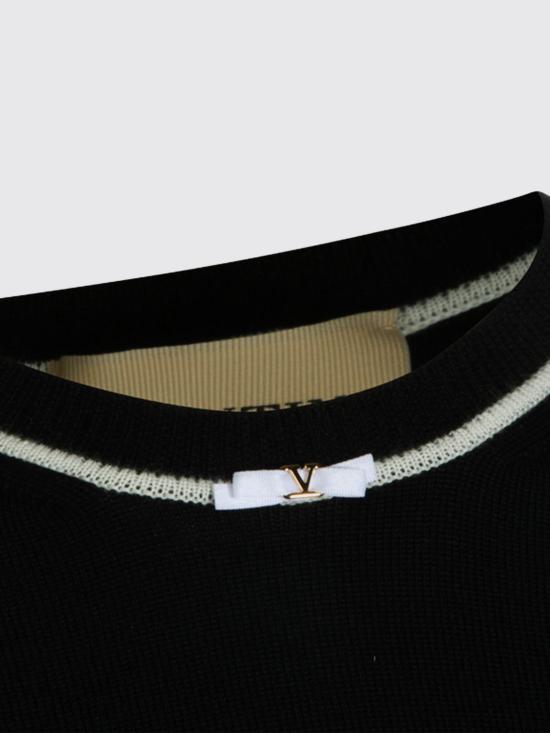 26FW 발렌티노 가라바니 스웨터 KC74YAC1 0NA Black - VALENTINO GARAVANI