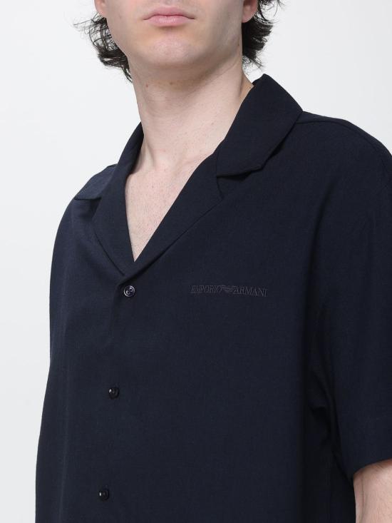 26SS 엠포리오 아르마니 셔츠 EM000593AF20590 UB102 Blue - EMPORIO ARMANI