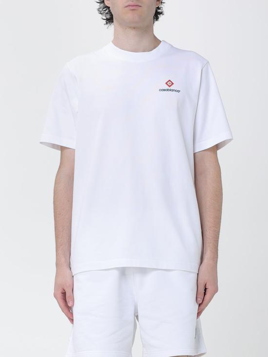 26FW 카사블랑카 반팔 티셔츠 MPF26JTS001 11 Bianco 3