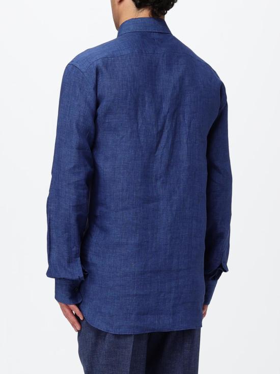 26SS 카날리 셔츠 CSL7023GL03099 306 Blue - CANALI