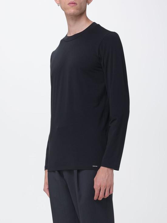 26FW 톰포드 반팔 티셔츠 T4M141410 002 Black - TOMFORD