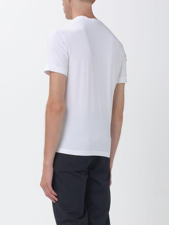 26FW 조르지오 아르마니 반팔 티셔츠 3GST52SJP4Z U090 White - GIORGIO ARMANI