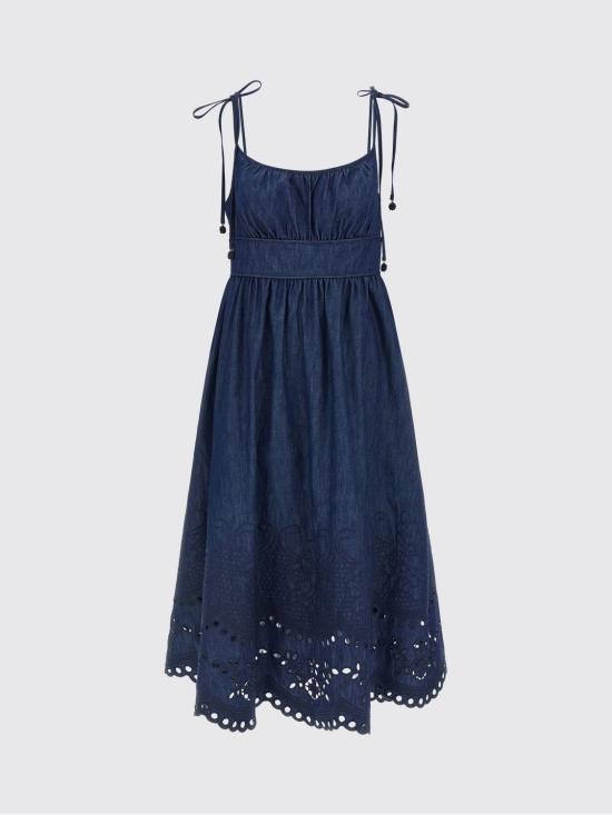 26FW 짐머만 롱 원피스 8319DSS263 INK Blue - ZIMMERMANN