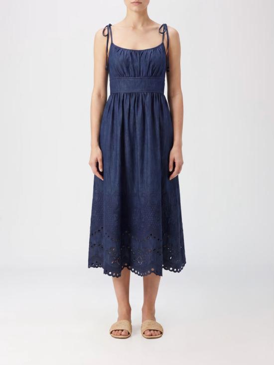 26FW 짐머만 롱 원피스 8319DSS263 INK Blue