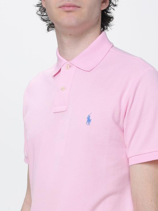 26FW 폴로 랄프로렌 폴로 티셔츠 710782592 033 Pink - POLO RALPH LAUREN
