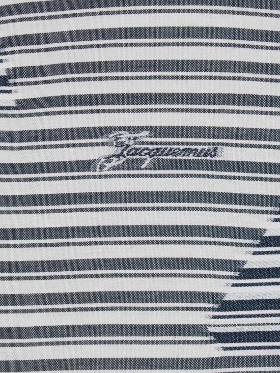 26FW 자크뮈스 반팔 셔츠 SHM00622AW00838 3JB Blue - JACQUEMUS