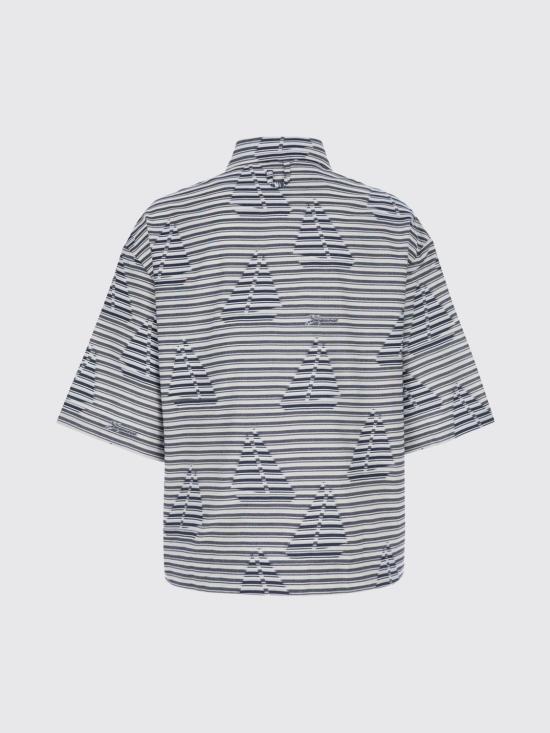 26FW 자크뮈스 반팔 셔츠 SHM00622AW00838 3JB Blue - JACQUEMUS