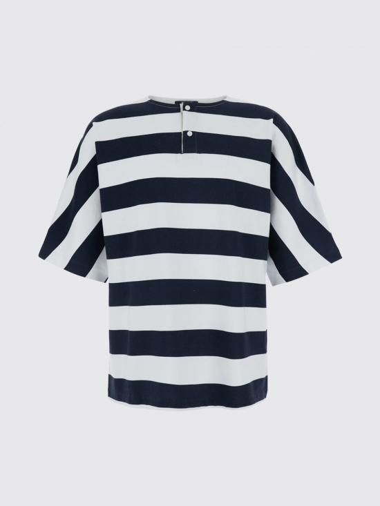 26FW 자크뮈스 마리니에르 쇼트 슬리브 티셔츠 TSM00581AJ00045 3FR Blue - JACQUEMUS