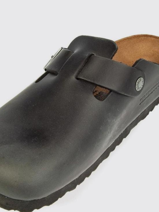 26SS 버켄스탁 플랫 슈즈 059463 Black - BIRKENSTOCK