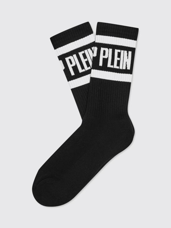 26SS 필립 플레인 양말 PPCOMUY0265PTE003N 02 Black - PHILIPP PLEIN