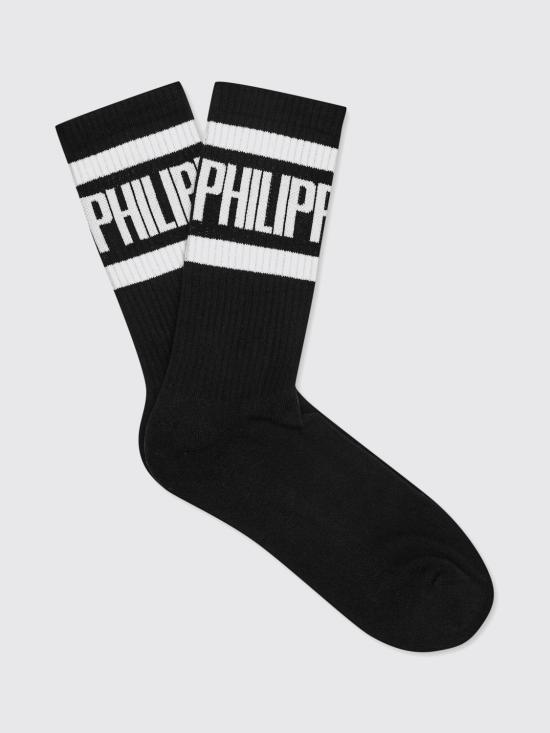 26SS 필립 플레인 양말 PPCOMUY0265PTE003N 02 Black
