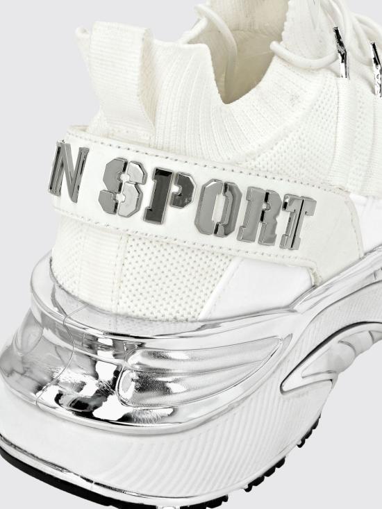 26FW 플레인스포츠 스니커즈 PADSUSC0579STE003N 0127 White - PLEIN SPORT