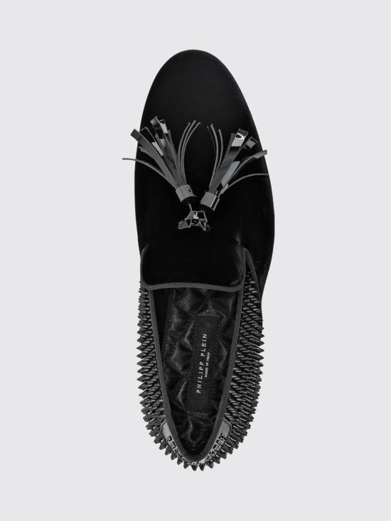 26SS 필립 플레인 로퍼 AACSMSB0710PLE132N 02 Black - PHILIPP PLEIN
