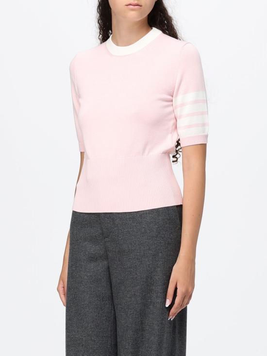 26FW 톰브라운 스웨터 FKA519AY3006 642 Pink - THOM BROWNE