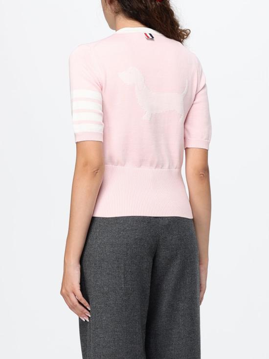 26FW 톰브라운 스웨터 FKA519AY3006 642 Pink - THOM BROWNE