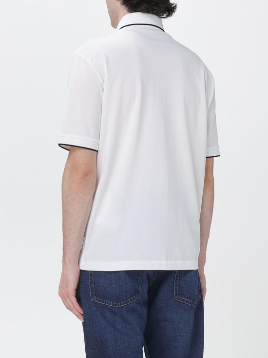 26SS 알마니 폴로 티셔츠 XM002402AF13026 U0009 White - ARMANI