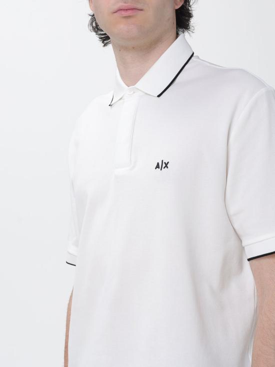 26SS 알마니 폴로 티셔츠 XM002402AF13026 U0009 White - ARMANI