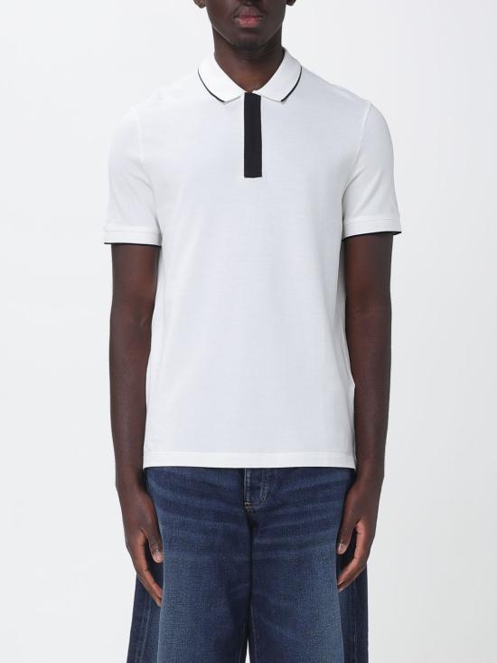 26SS 알마니 폴로 티셔츠 XM001285AF10366 U0009 White