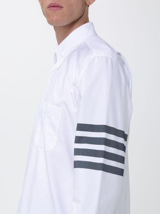 26FW 톰브라운 긴팔 셔츠 MWL272AF1211 104 White - THOM BROWNE