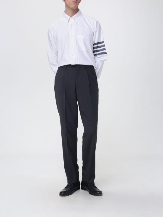 26FW 톰브라운 긴팔 셔츠 MWL272AF1211 104 White - THOM BROWNE