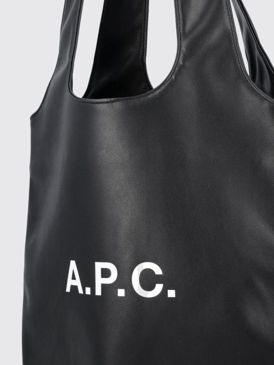 26FW 아페쎄 니논 스몰 토트백 M61861PUAAT LZZ Black - A.P.C.