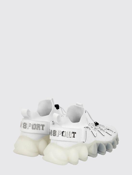 26FW 플레인스포츠 스니커즈 PACSUSC0432STE003N 01 White - PLEIN SPORT