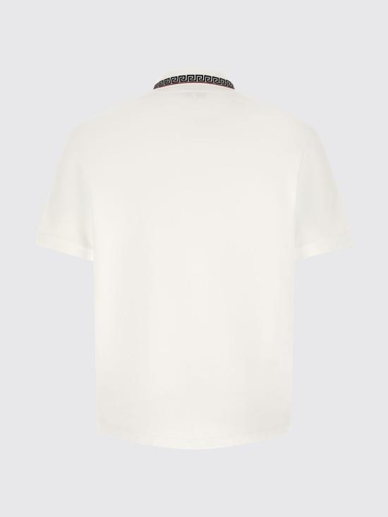 26FW 베르사체 폴로 티셔츠 10260071A18688 1W000 White - VERSACE