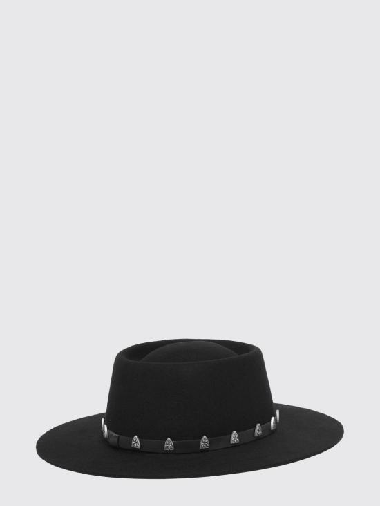 26FW 필립 플레인 버킷햇 AACAUAC0475PTE003N 02 Black