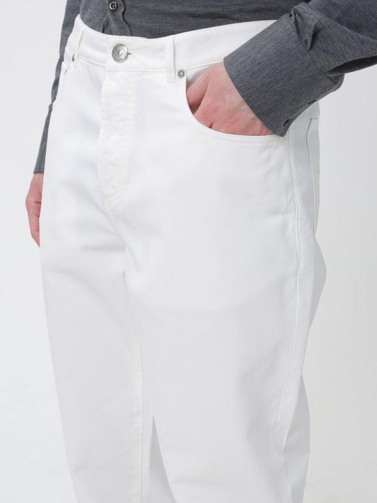26SS 브루넬로 쿠치넬리 데님 팬츠 M252DF1010 C2200 Ice - BRUNELLO CUCINELLI