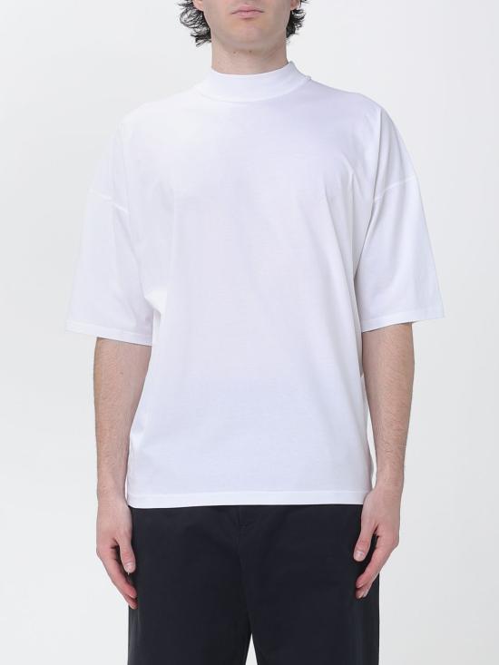 26FW 질샌더 반팔 티셔츠 J22GC0266J45084 100 White
