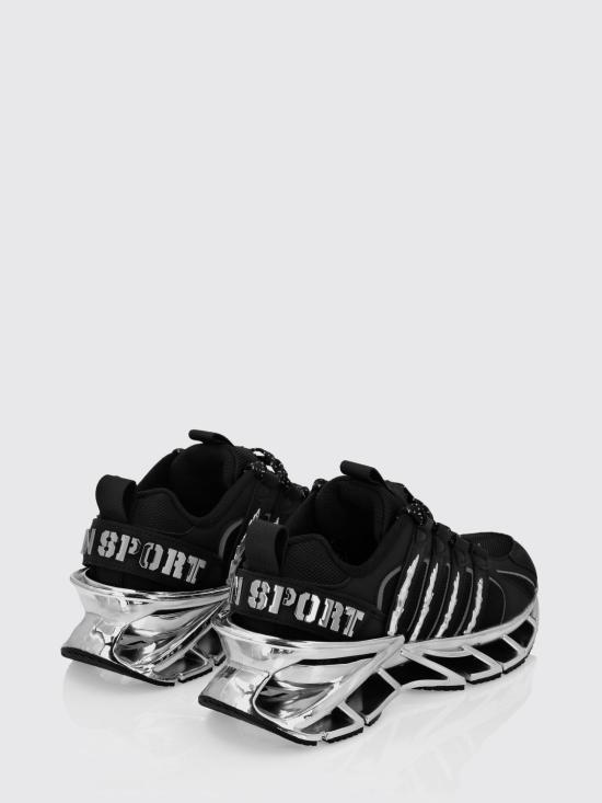 26FW 플레인스포츠 스니커즈 SADSUSC0530STE003N 0291 Black 2 - PLEIN SPORT