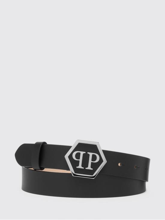 26SS 필립 플레인 레귤러 벨트 FAAAWVA0370PLE010N 0291 Black