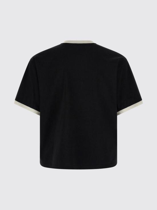 26FW 베르사체 반팔 티셔츠 10260931A18735 1B000 Black - VERSACE