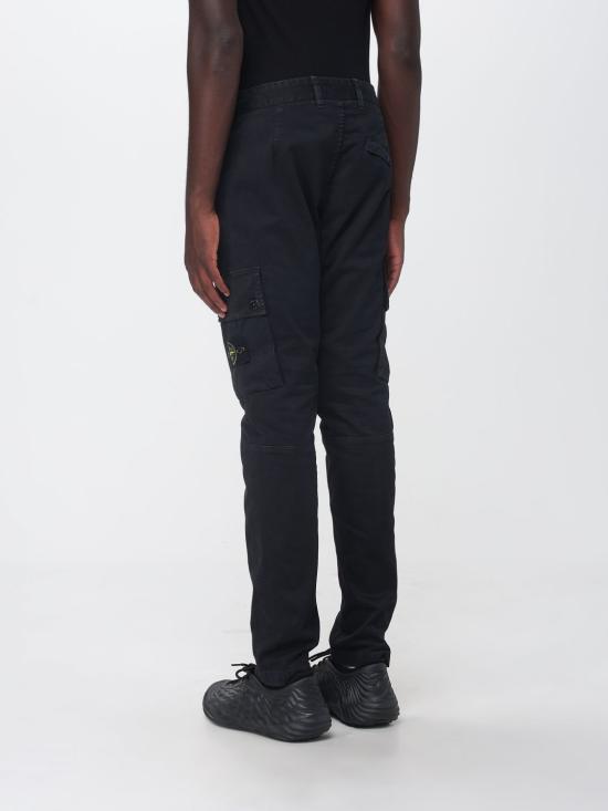 26FW 스톤 아일랜드 스트레이트 팬츠 3100034S00L1 V0129 Black - STONE ISLAND