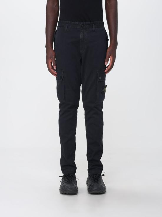 26FW 스톤 아일랜드 스트레이트 팬츠 3100034S00L1 V0129 Black