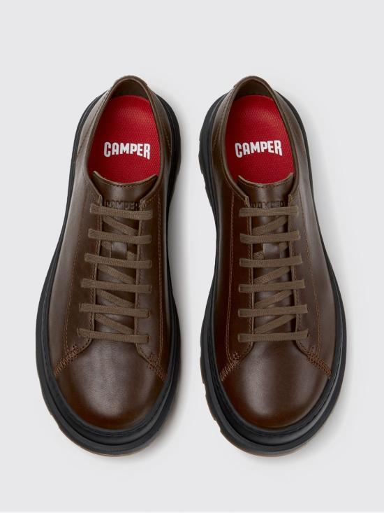 26SS 캠퍼 브루투스 레이스업 슈즈 K101066 004 BRUTUS 0 Brown - CAMPER