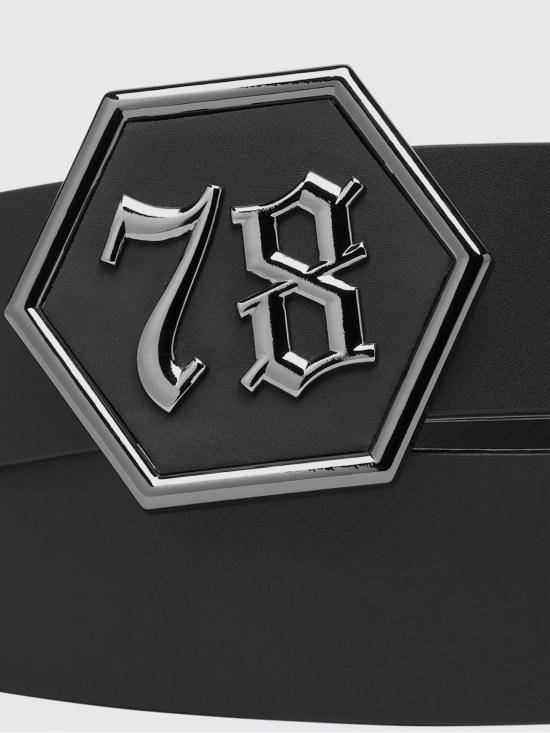 26SS 필립 플레인 가죽 벨트 FAAAMVA0702PLE010N 0292 Black 1 - PHILIPP PLEIN