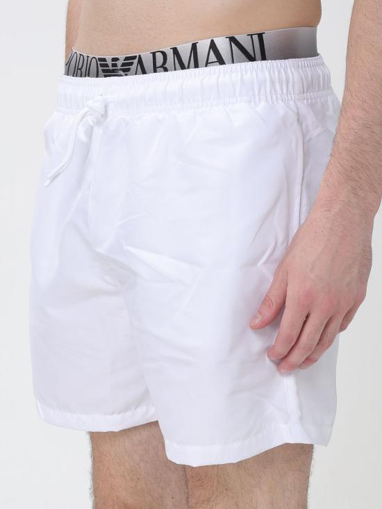 26SS 엠포리오 아르마니 스윔팬츠 EM000686AF20432 U0002 White - EMPORIO ARMANI