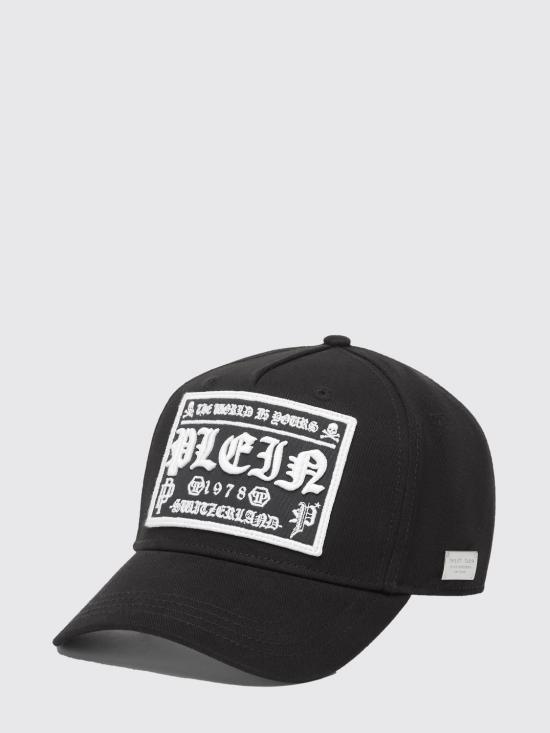 26FW 필립 플레인 볼캡 AACAUAC0445PTE003N 02 Black