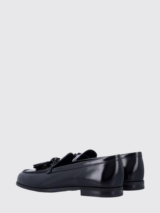 26FW 처치스 플랫 슈즈 DD01019EM F0AAB Black - CHURCHS