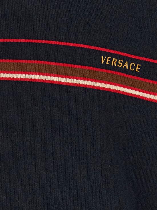26FW 베르사체 폴로 티셔츠 10257441A18340 1U040 Blue - VERSACE