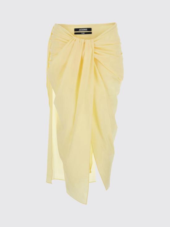26FW 자크뮈스 스커트 SKW00084BW00565 210 Yellow - JACQUEMUS