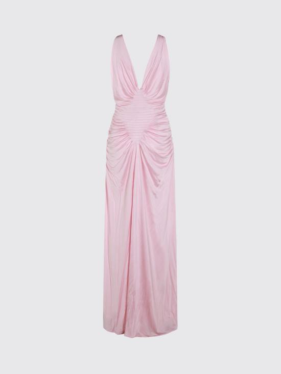26FW 베르사체 롱 원피스 10246991A12497 1PS10 Pink - VERSACE