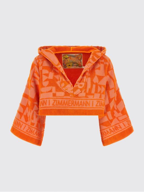 26FW 짐머만 블라우스 4285TSS265 ORPK Orange - ZIMMERMANN