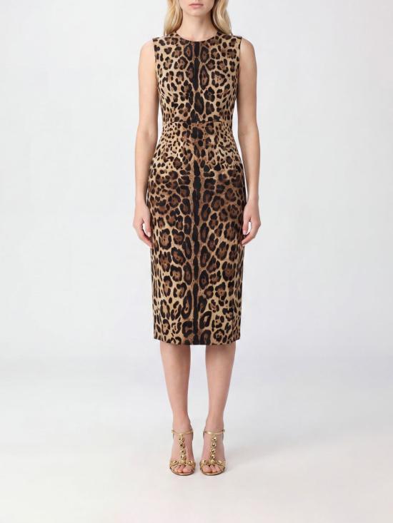 26FW 돌체앤가바나 롱 원피스 F6F4ZTGDCLX HY13M Brown